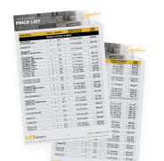 SJD Homes Pricelist Graphic